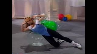 quotA Flexball Workout with Gin Miller  Tone Trim Tightenquot VHS [upl. by Harihs]