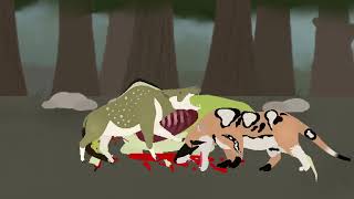 Andrewsarchus vs Daeodon [upl. by Ymij163]