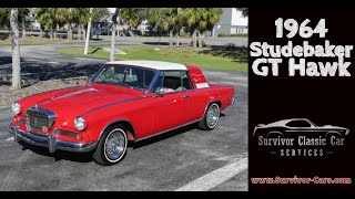 1964 Studebaker Hawk Gran Turismo at auction [upl. by Arin]