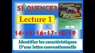 parcours français LECTURE 1  rédiger une lettre dautorisation p 14 15 16 17 18 19 [upl. by Wesley]