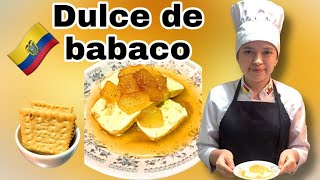 Mermelada o dulce de babaco  Receta para cualquier fruta [upl. by Fauch]