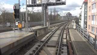 Führerstandsmitfahrt SBahn Berlin von Alexanderplatz nach Potsdam auf der S7 in 4K [upl. by Odel833]