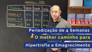 Periodização de 4 Semanas O Melhor Caminho para Hipertrofia e Emagrecimento na Musculação [upl. by Leahcimdivad]