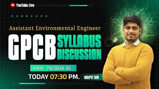 Assistant Environmental Engineer GPCB Syllabus Discussion [upl. by Ahkihs753]