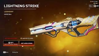 APEX LEGENDS  Havoc  Legendary  Lightning Strike [upl. by Salta]