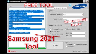 New 2021 Samsung Unlock Tool V220114 Cracked  FREE [upl. by Rillis]