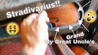 I found a quotrealquot Stradivarius violin [upl. by Williamson]