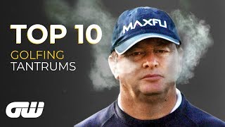 Top 10 GOLFING TANTRUMS  Golfing World [upl. by Oht]