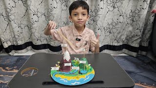 Science Project Little Professor  Landforms [upl. by Aidas]