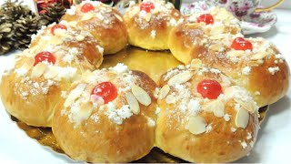 Auténtico ROSCÓN o Rosca de Reyes Magos [upl. by Foss103]