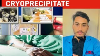 cryoprecipitate preparation in Blood Bank [upl. by Navarro]