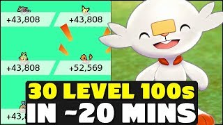 How To Get 30 Pokemon To Level 100 in 20 Minutes  Pokemon Sword and Shield [upl. by Leunamnauj]