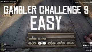 How to Complete Gambler Challenge 9 RDR2 [upl. by Elleiad]