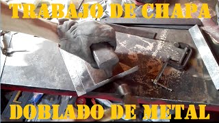 Trabajo de chapa 101 Doblado [upl. by Cochrane641]