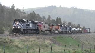 MRL LaurelMissoula stalls on Mullan Pass [upl. by Holzman]