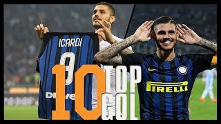 I 10 Gol più belli di Icardi con la maglia dellInter [upl. by Erida]