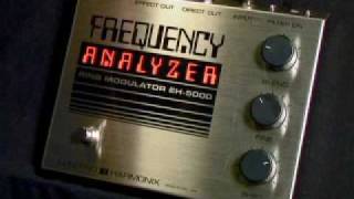 Electro Harmonix Frequency Analyzer Pedal [upl. by Ieso]