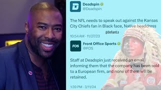 RACE GRIFTER OUT OF JOB AS DEADSPIN FIRES ALL EMPLOYEES [upl. by Meit]