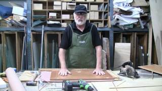 How To Cut Out Cabinet Doors For Glass [upl. by Armalla]