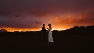 Stunning Grand Teton National Park Wedding at Diamond Cross Ranch  Karigon  Schuyler [upl. by Kirschner913]