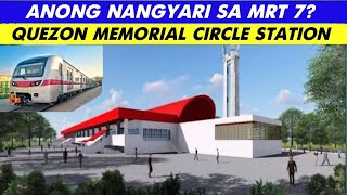 Mrt 7 Quezon Memorial Circle Station Update [upl. by Waylin]