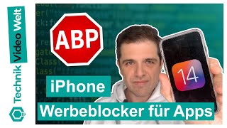 iPhone 📱 Werbeblocker für Apps aktivieren 🛡️iOS14 [upl. by Car]