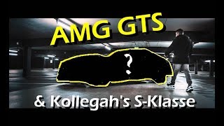 BRUTALER AMG GTS und Kollegahs S63 AMG bei den Prinzen ★4K★  Folienprinz [upl. by Ykvir]