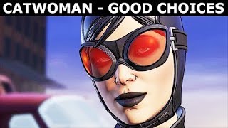 Catwoman Selina Kyle  Good Choices amp Best Outcome  BATMAN Telltale Season 2 The Enemy Within [upl. by Ben346]