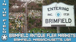 The Largest Outdoor Flea Market in the Northeastern United States Brimfield Antique Flea Markets [upl. by Adnawed]