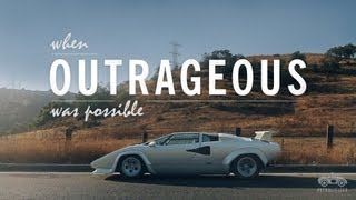 Lamborghini Countach  When Outrageous Was Possible  Petrolicious [upl. by Gerhan875]