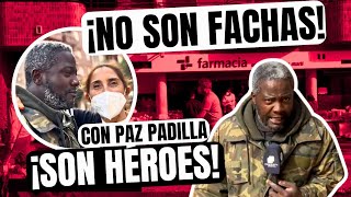 El vídeo de NDONGO en PAIPORTA que desmonta el BULO de MONCLOA de los ULTRAS ¡Son héroes no fachas [upl. by Assetal598]