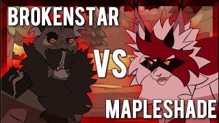 Brokenstar vs Mapleshade Epic Rap Battles of Warriors 15 [upl. by Gerrilee]