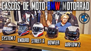 ASI SON LOS CASCOS DE MOTO BMW MOTORRAD [upl. by Ened]