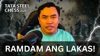 Ramdam Na Ramdam Ang Lakas  Round 8 Tata Steel Masters 2025 Tagalog [upl. by Klos]