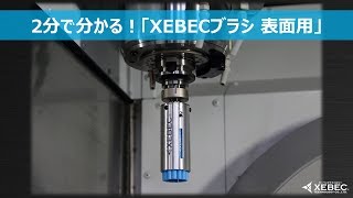 2分で分かる「XEBECブラシ 表面用」【ジーベックテクノロジー】 [upl. by Goldina441]