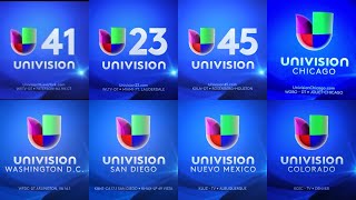 Univision Affiliates Compilation Station IDs 20132017 [upl. by Llehcsreh]