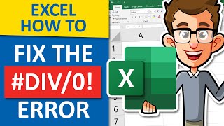 How To remove the DIV0 Error in Excel [upl. by Ciaphus]