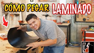 Cómo Instalar LAMINADO PLÁSTICO FORMICA 👌👍 [upl. by Juback252]