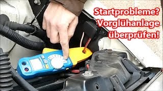 VW T4 Transporter  Startprobleme Vorglühanlage überprüfen [upl. by Emmi737]