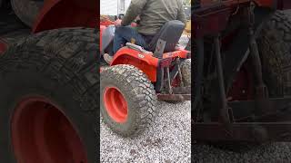 Kubota B1700 Tractor amp loader [upl. by Milburr901]