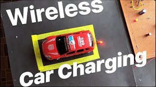 How to make Wireless car Charging Project [upl. by Yrebmik550]