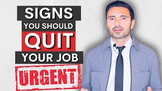 7 Signs You Should QUIT Your Job [upl. by Mareld]