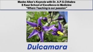 Dulcamara Master Allens Keynote with Dr APS Chhabra homoeopathy drosera [upl. by Leahcam650]