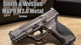 NEW MampP9 M20 METAL from Smith amp Wesson Review We Take A Detailed Look At The Latest MampP [upl. by Ennaej]