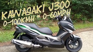 Kawasaki J300 0100kmh  060mph [upl. by Anse]