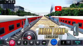 indian train simulator shorts youtubeshorts ytshorts shortsfeed shortsviral rajdhaniexpress [upl. by Eelinej767]