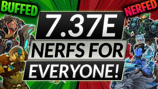 NEW PATCH 737e FULL CHANGES  Nerfs For Everyone  Dota 2 Update Guide [upl. by Retsila65]