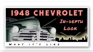 1948 Chevy fleetline sportmaster indepth look [upl. by Oenire]