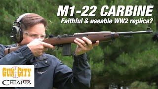 Chiappa M1 Carbine 22LR  Gun Review LIVE FIRE [upl. by Rabaj]