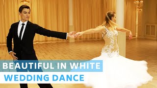 Beautiful in White  Westlife  Wedding Dance Choreography  Slow Waltz [upl. by Ymas630]